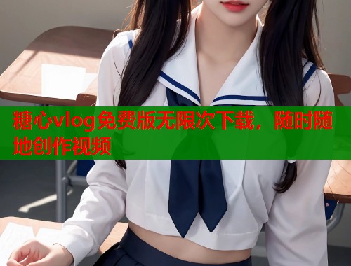 糖心vlog免费版无限次下载，随时随地创作视频