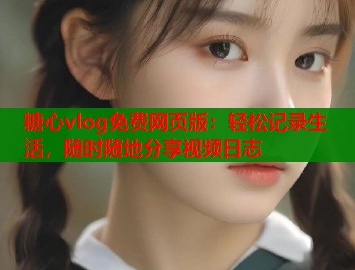 糖心vlog免费网页版：轻松记录生活，随时随地分享视频日志