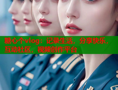 糖心个vlog：记录生活，分享快乐，互动社区，视频创作平台
