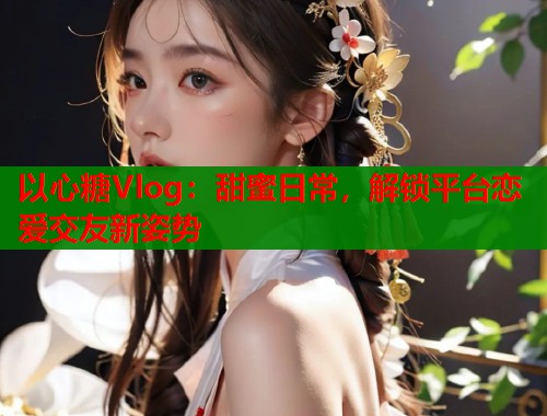 以心糖Vlog：甜蜜日常，解锁平台恋爱交友新姿势