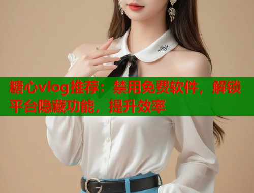 糖心vlog推荐：禁用免费软件，解锁平台隐藏功能，提升效率