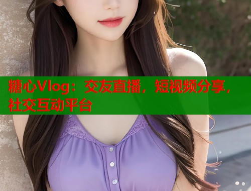 糖心Vlog：交友直播，短视频分享，社交互动平台