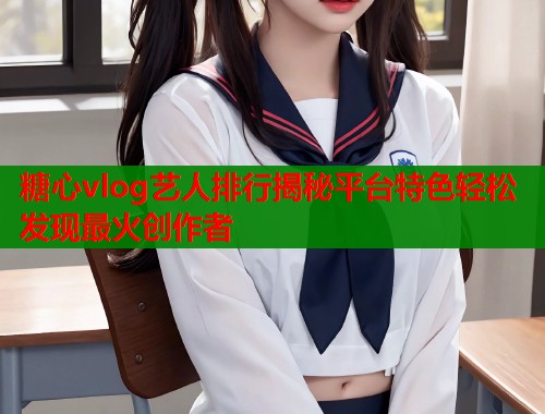 糖心vlog艺人排行揭秘平台特色轻松发现最火创作者