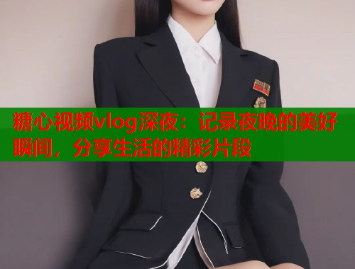 糖心视频vlog深夜：记录夜晚的美好瞬间，分享生活的精彩片段