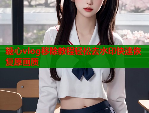 糖心vlog移除教程轻松去水印快速恢复原画质