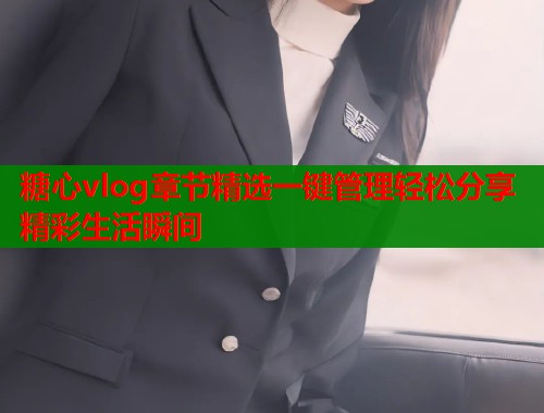 糖心vlog章节精选一键管理轻松分享精彩生活瞬间