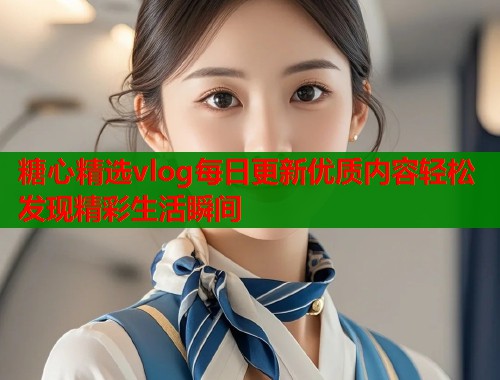 糖心精选vlog每日更新优质内容轻松发现精彩生活瞬间