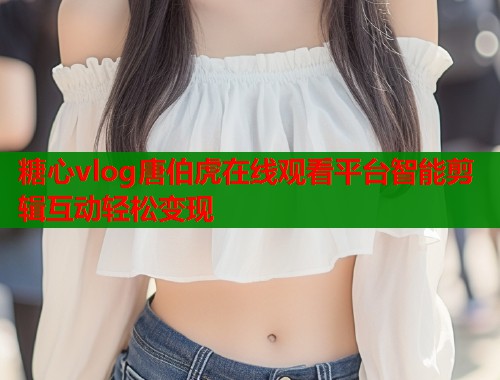 糖心vlog唐伯虎在线观看平台智能剪辑互动轻松变现