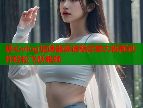 糖心vlog加速器高速稳定助力视频创作轻松飞跃瓶颈
