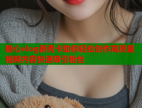 糖心vlog新秀卡助你轻松创作高质量视频内容快速吸引粉丝