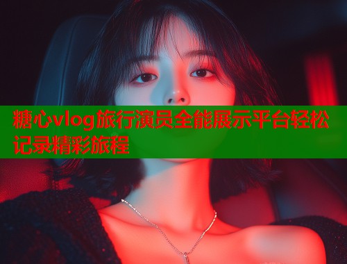 糖心vlog旅行演员全能展示平台轻松记录精彩旅程