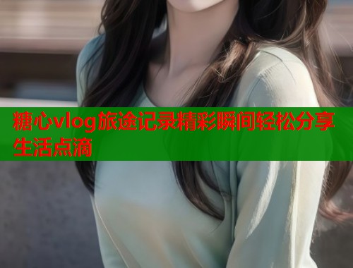 糖心vlog旅途记录精彩瞬间轻松分享生活点滴