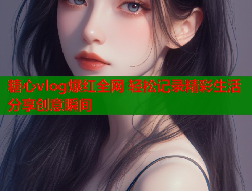 糖心vlog爆红全网 轻松记录精彩生活分享创意瞬间