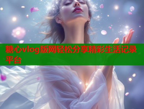 糖心vlog版网轻松分享精彩生活记录平台
