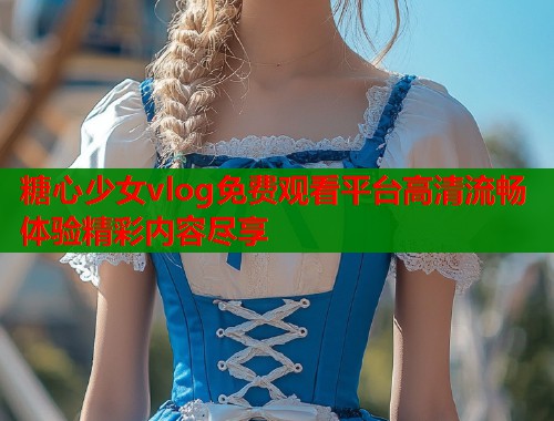 糖心少女vlog免费观看平台高清流畅体验精彩内容尽享