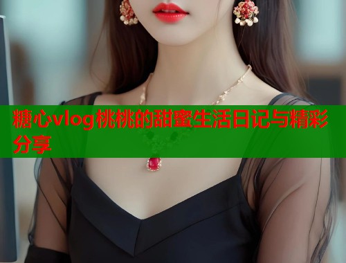 糖心vlog桃桃的甜蜜生活日记与精彩分享