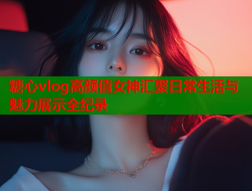 糖心vlog高颜值女神汇聚日常生活与魅力展示全纪录