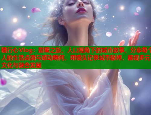 糖行心Vlog：甜蜜之旅，人口视角下的城市故事，分享每个人的生活点滴与感动瞬间，用镜头记录城市脉搏，展现多元文化与融合发展