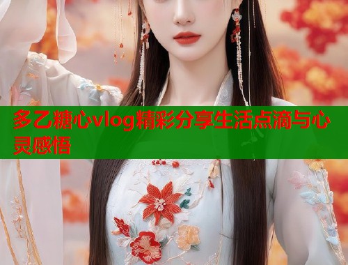 多乙糖心vlog精彩分享生活点滴与心灵感悟