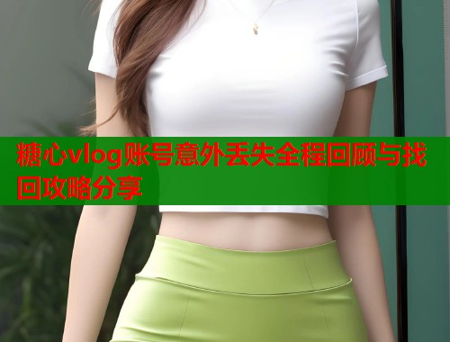 糖心vlog账号意外丢失全程回顾与找回攻略分享