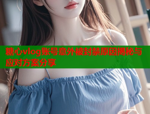 糖心vlog账号意外被封禁原因揭秘与应对方案分享