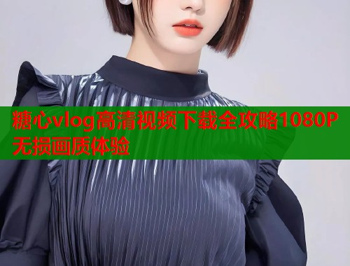 糖心vlog高清视频下载全攻略1080P无损画质体验