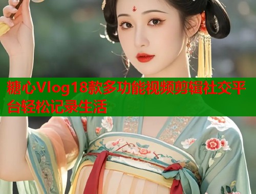 糖心Vlog18款多功能视频剪辑社交平台轻松记录生活